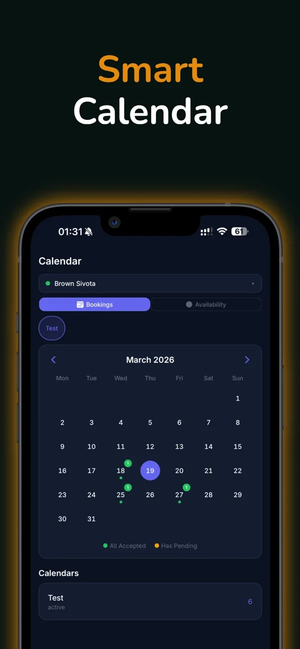 Wide Book Admin Smart Calendar, official product presentation